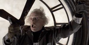 Christopher Lloyd as Dr. Emmett Brown, Back to the Future